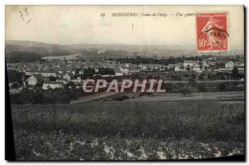 Cartes postales Bonnieres Vue generale