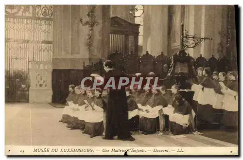 Ansichtskarte AK Musee Du Luxembourg Une Maitrise d&#39enfants Dauvant