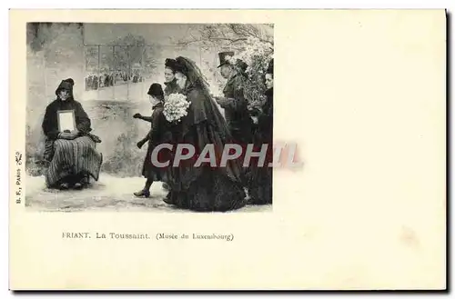 Cartes postales Friant La Toussaint Musee du Luxembourg Paris