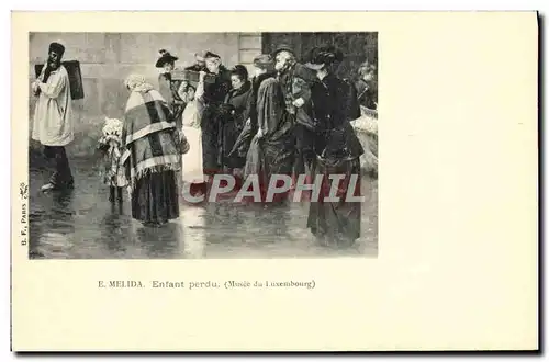 Cartes postales Luxembourg Melida Enfant Perdu Musee du Luxembourg Paris