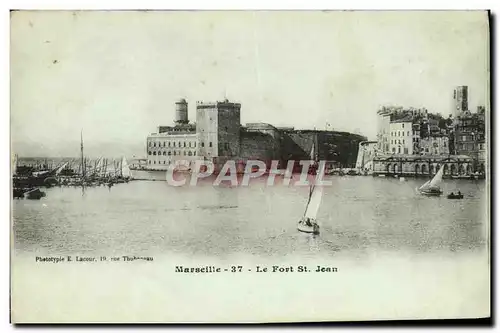 Cartes postales Marseille Le Fort St Jean