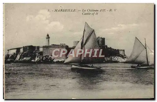 Cartes postales Marseille Le Chateau d&#39If