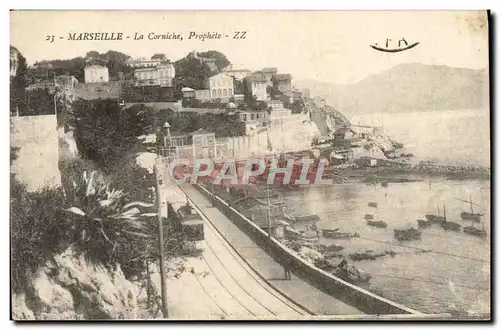 Cartes postales Marseille La Corniche Prophete