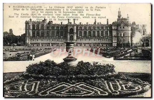 Cartes postales St Germain en Laye Le Chateau