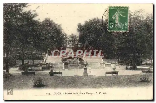 Cartes postales Dijon Square de la Place Darcy