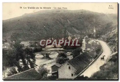 Cartes postales La Vallee de la Sioule Les Deux Ponts