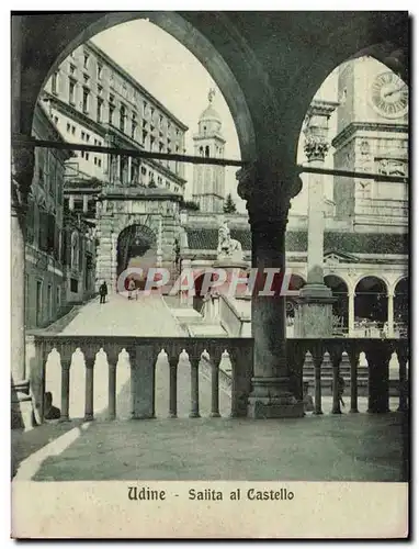 Cartes postales Udine Salita al Castello