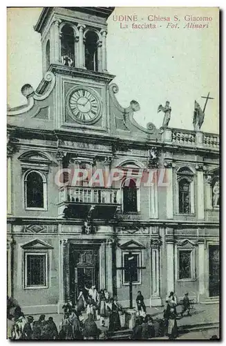 Cartes postales Udine Chiesa S Giovanni La facciata
