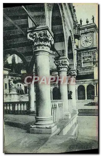 Cartes postales Udine Palazzo Comunale Angolo della loggia dal lato di mezzogiorno