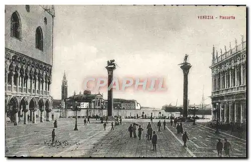 Cartes postales Venezia Piazzetta