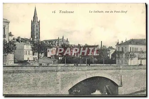 Cartes postales Toulouse La Dalbade Vue Pont Neuf