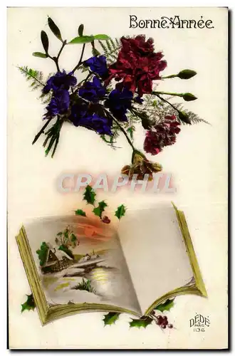 Cartes postales Fantaisie Fleurs