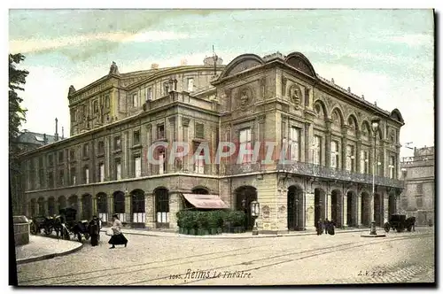 Cartes postales Reims La Theatre