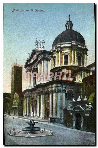 Cartes postales Brescia Il Duomo