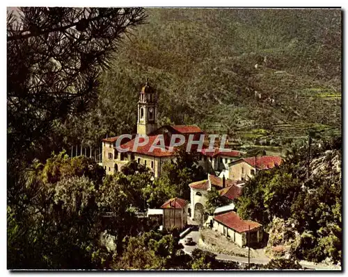 Cartes postales moderne Laghet Notre Dame De Le Sanctuaire Vue Generale