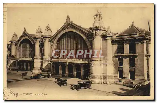 Cartes postales Tours La Gare