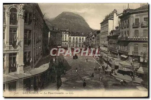 Cartes postales Grenoble La Place Grenette