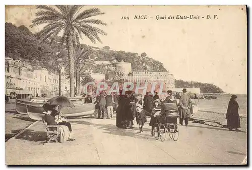 Cartes postales Nice Quai des Etats Unis