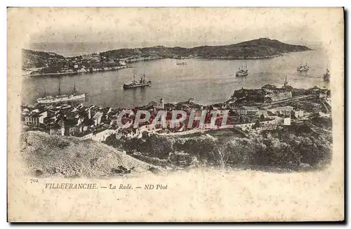 Cartes postales Villefranche La Rade