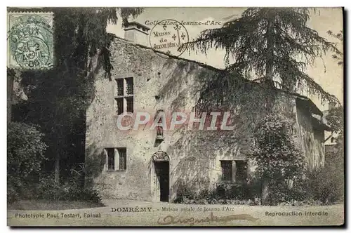 Cartes postales Domremy Malson de Jeanne d&#39Arc