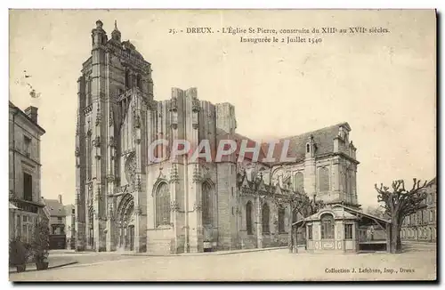 Cartes postales Dreux L&#39Eglise St Pierre