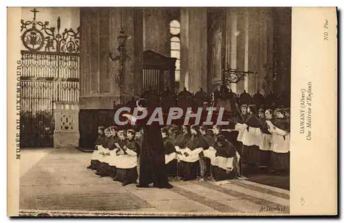 Ansichtskarte AK Dawant Une Maitrise d&#39Enfants Musee du Luxembourg Paris