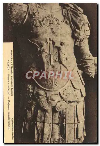Cartes postales Vaison Musee Municipal Empereur cuirasse