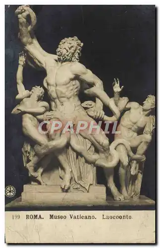 Cartes postales Roma Museo Vaticano Laocoonte