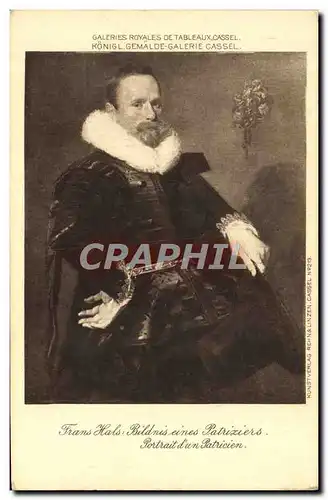 Ansichtskarte AK Galeries Royales De Tableaux Cassel Portrait d&#39un praticien Frans Hals