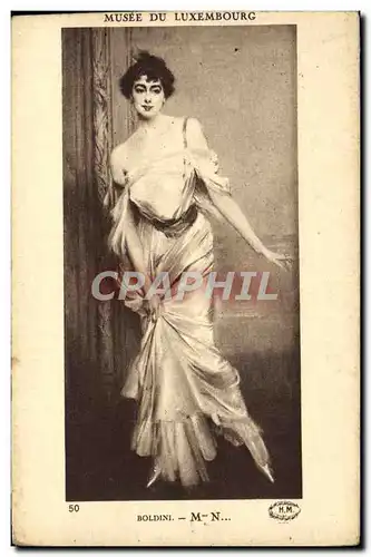 Cartes postales Musee Du Luxembourg Boldini Femme