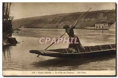 Cartes postales Emile Adam La Fille Du Passeur