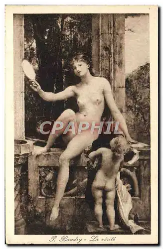 Cartes postales Bandry La Verite Erotique