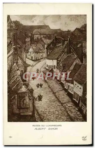 Cartes postales Musee Du Luxembourg Albert Gihon