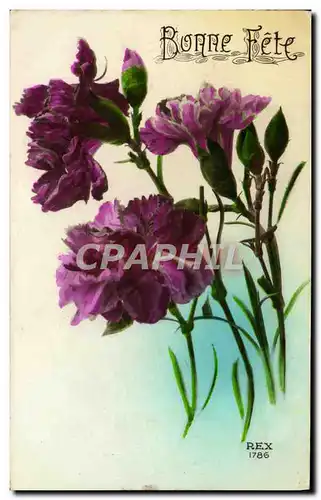 Cartes postales Bonne Fete Fleurs