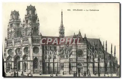 Cartes postales Orleans La Cathedrale