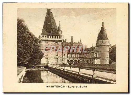 Cartes postales Maintenon Chateau