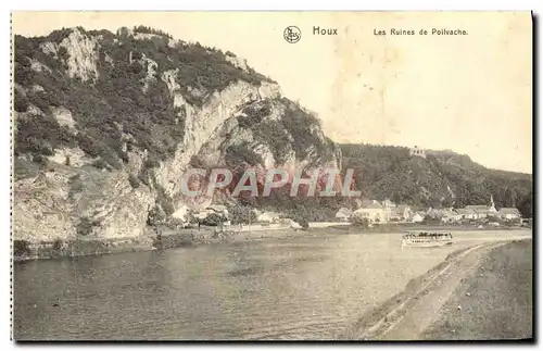 Cartes postales Houx Les Ruines De Polivache