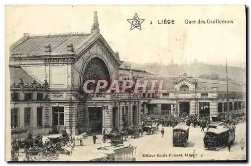 Cartes postales Liege Gare Des Guillemins