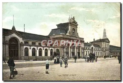 Cartes postales Namur La Gare