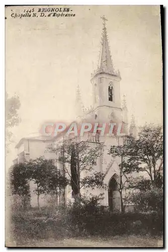 Cartes postales Brignoles Chapelle N D d&#39Esperance