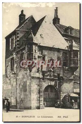 Cartes postales Honfleur La Lieutenance