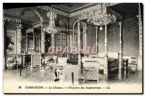 Ansichtskarte AK Compiegne Le Chateau Chambre Des Imperatrices