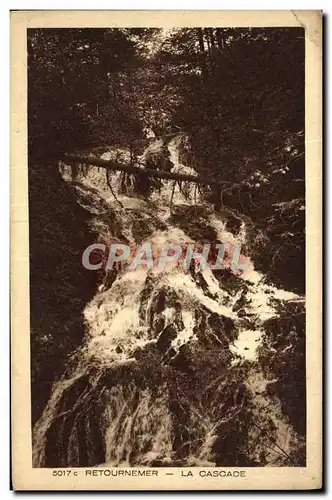 Cartes postales Retournemer La Cascade