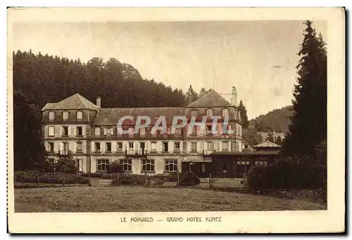 Ansichtskarte AK Le Hohwald Grand Hotel Kuntz