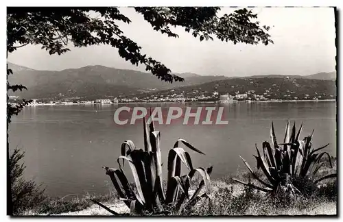 Cartes postales moderne Saint Tropez Vue Sur MSte Maxime Et Le Golfe De St Tropez