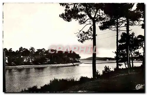 Moderne Karte Hossegor Le Lac Et La Foret