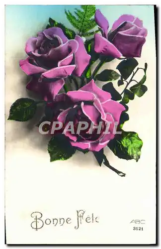 Cartes postales Bonne Fete Fleurs