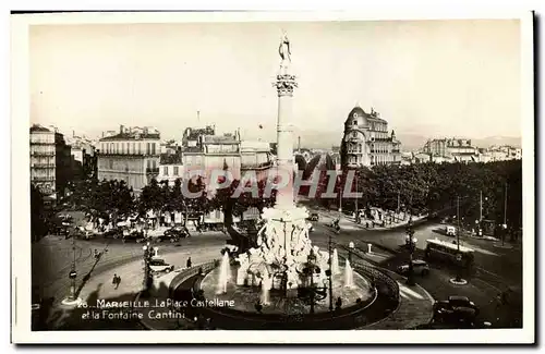 Cartes postales Marseille Le Palce Castellane Et La Fontaine Cantini