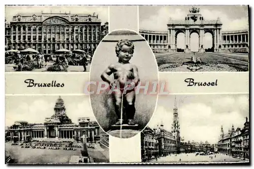 Cartes postales moderne Bruxelles Manneken Pis