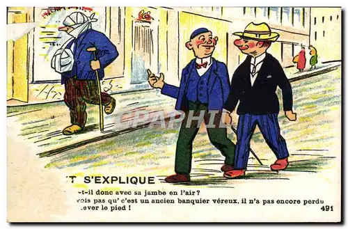 Cartes postales Humour S&#39Explique